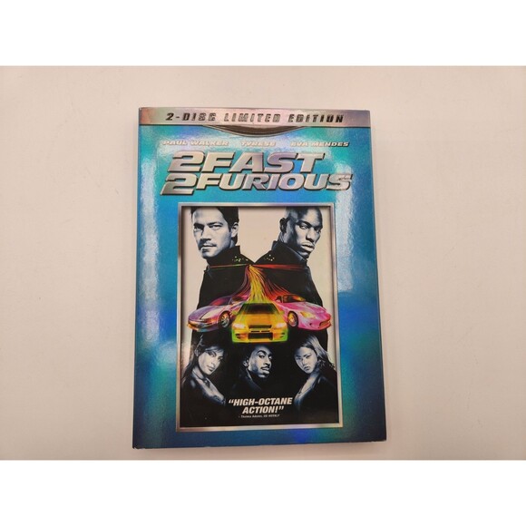 Universal Studios 2 Fast 2 Furious (Two-Disc Limited Edition) ~ DVD ~ Tested - Picture 1 of 8